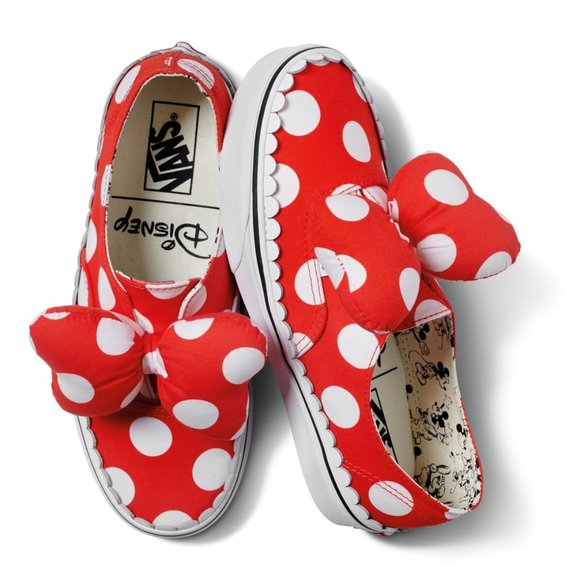 New Disney Vans Minnie Mouse Sneakers 